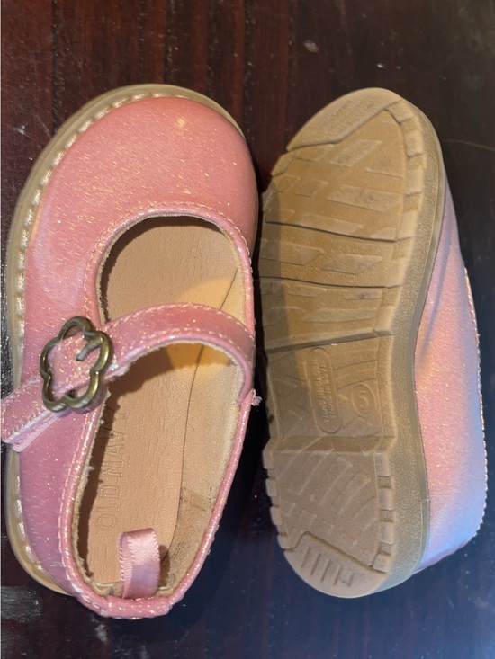 Old Navy Other - Girls Pink Glitter Mary Jane Shoes